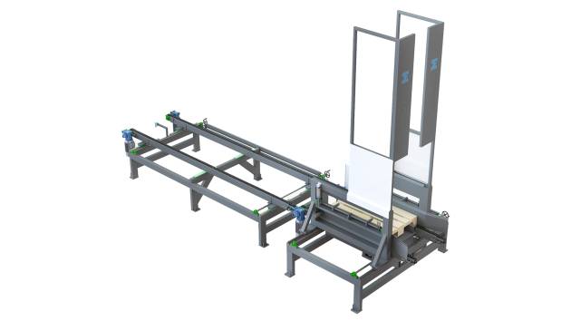 İç İçe Palet İstifleme Makinesi